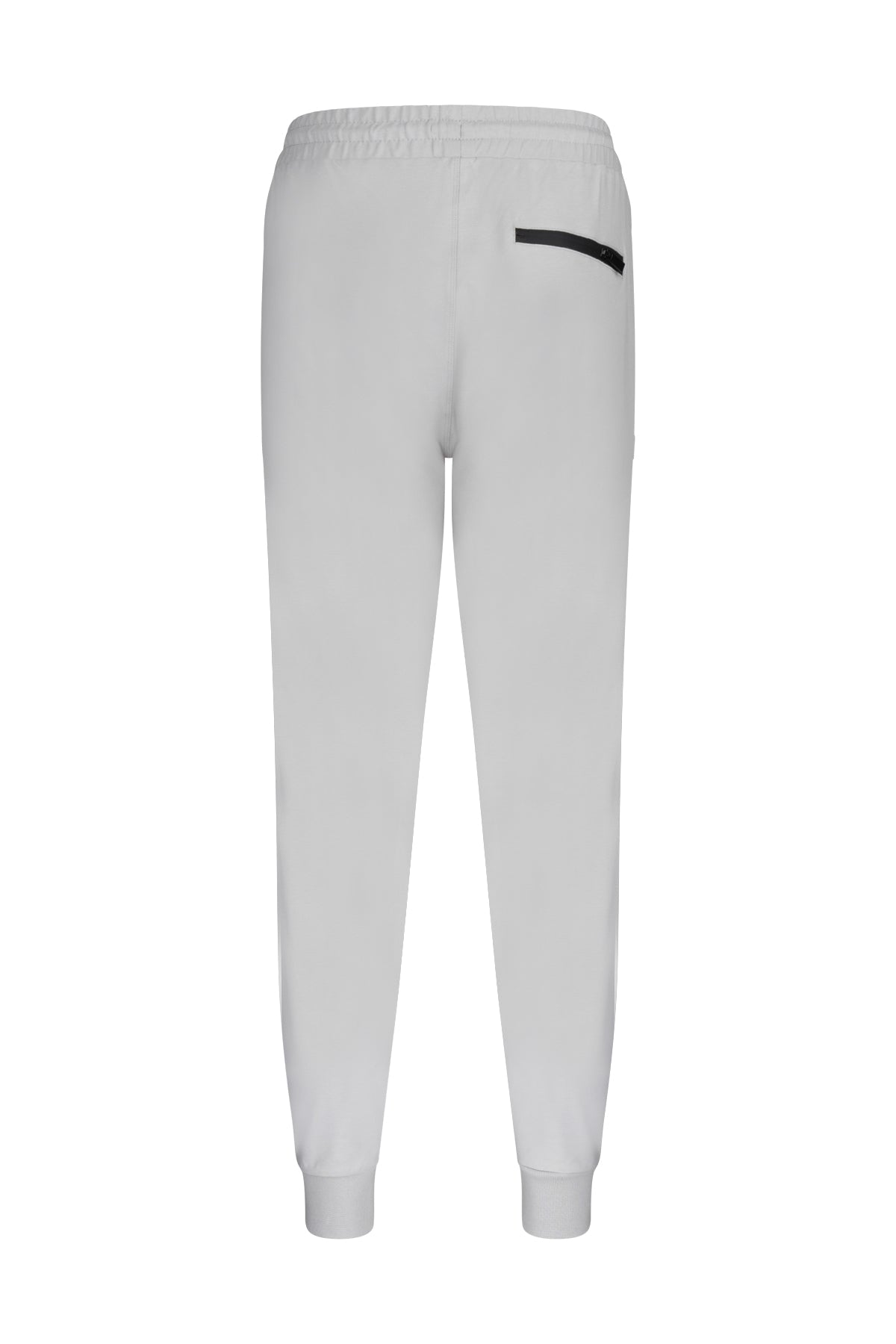 Regular Fit High Waist Cotton Blend Gray Sweatpants - MIB