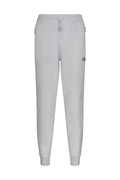 Regular Fit High Waist Cotton Blend Gray Sweatpants