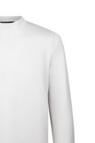 Regular Fit Light Gray Crewneck Sweatshirt - SAYKI