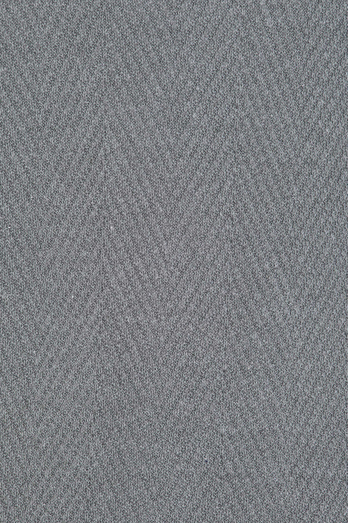 Regular Fit Patterned Cotton Blend Navy Crewneck Sweater