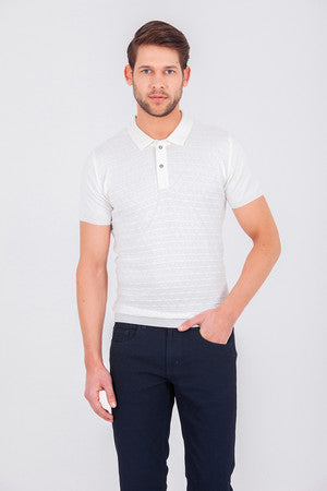 Regular Fit Plain Cotton Blend Mint Polo T - shirt - MIB