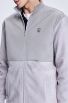Regular Fit Seasonal Cotton Blend Gray Coat - MIB