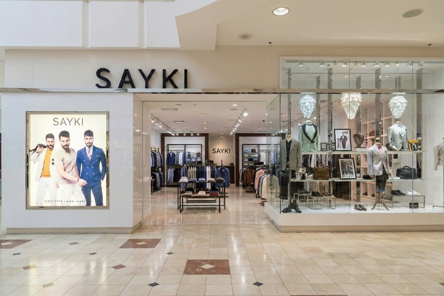 SAYKI Westfield Montgomery Mall store entrance in Bethesda, Maryland