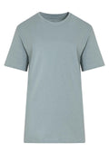Slim Fit 100% Cotton Mint Crew Neck T-Shirt