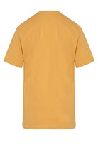 Slim Fit 100% Cotton Mustard Crew Neck T-Shirt - MIB