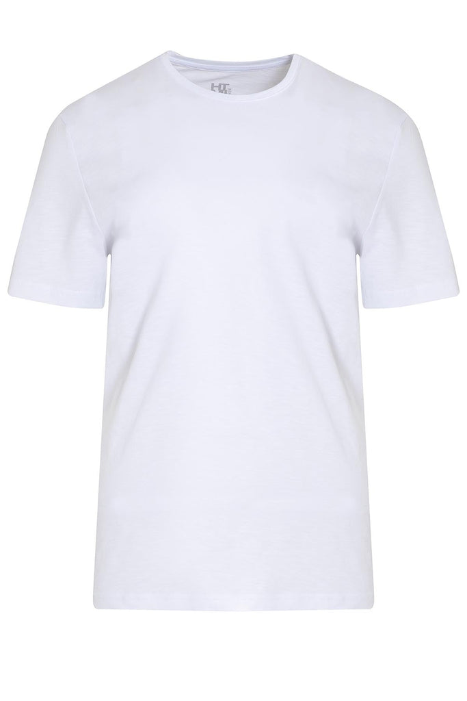 Slim Fit Basic Cotton Navy Crew Neck T - Shirt - MIB