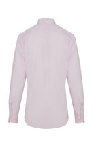 Slim Fit Button-Down Long Sleeve Cotton Pink Casual Shirt