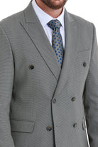 Slim Fit Double Breasted Mink Classic Suit - MIB