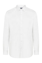 Slim Fit French Cuff Cotton White Dress Shirt - MIB