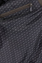 Slim Fit Khaki Pique Stand Collar Coat - SAYKI