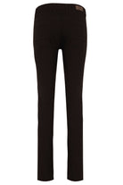 Slim Fit Low Waist Brown Cotton Casual Pants - MIB
