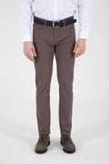 Slim Fit Mink Cotton Low Waist Casual Pants