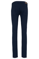 Slim Fit Navy 5 Pocket Cotton Low Waist Casual Pants - MIB