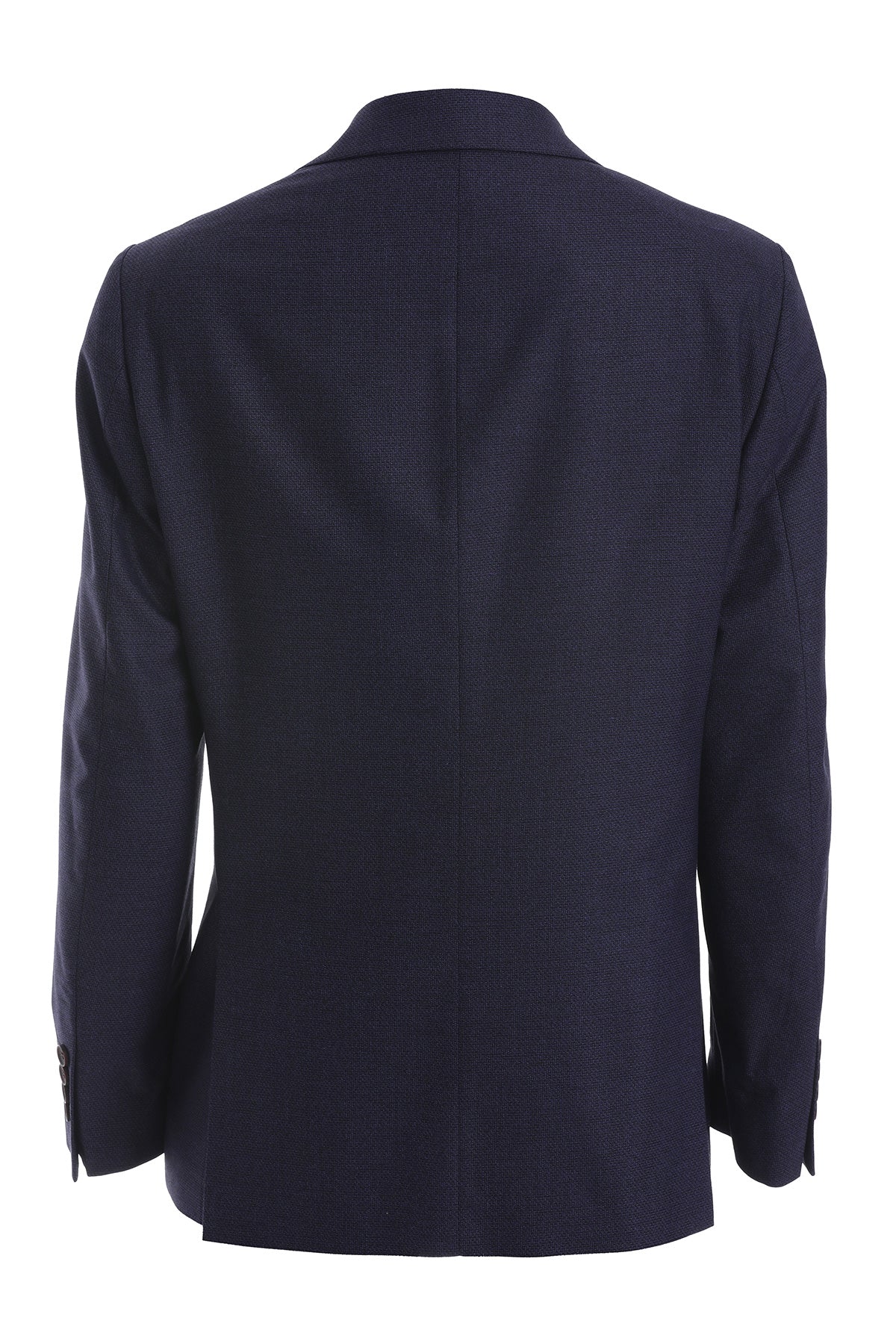Slim Fit Notch Lapel Purple Casual Blazer - SAYKI