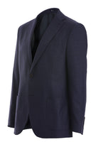 Slim Fit Notch Lapel Purple Casual Blazer - SAYKI