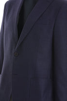 Slim Fit Notch Lapel Purple Casual Blazer - SAYKI