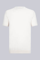 Slim Fit Rayon Stone Crew Neck Knit T-Shirt - SAYKI