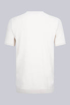 Slim Fit Rayon Stone Crew Neck Knit T-Shirt - SAYKI
