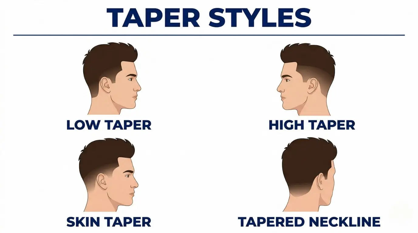 Taper Vs Fade Haircut What s The Difference 2026 Guide SAYKI