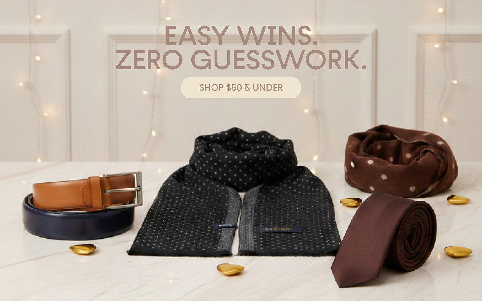 SAYKI men’s accessories under $50 styled as easy Valentine’s Day gift picks